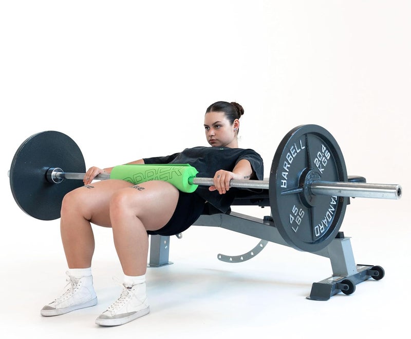UPPPER Store Barbell Pad for Hip Thrusts, Glute Bridges, Neck Protection - 1.5” Thick Foam for Comfort and Support, Secure Hook-and-Loop Closure, Premium Materials - Fits Olympic & Standard Bars - Image 4